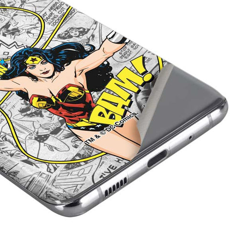 DC Comics Wonder Woman Classic Action Pose Galaxy S20 Ultra 5G Skin